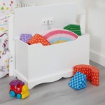 Bancuta alba White ToyBox cu lada de stocare din MDF Liberty House Bancuta alba White ToyBox cu lada de stocare din MDF Liberty House